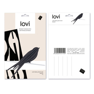 Lovi Black Swallow- Two Sizes