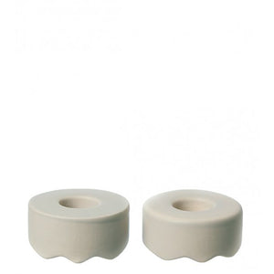 Set of Two Wave Candle Holder- Various Colours