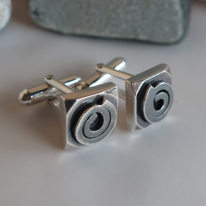 Oxidised Cufflinks