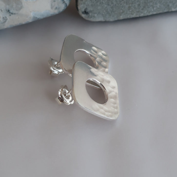 Cushion Rock Pool Earrings