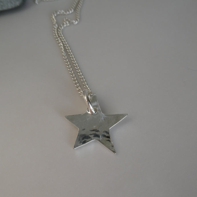 Star Pendant with Chain