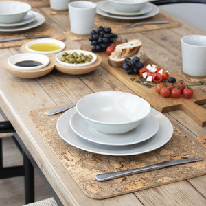 Ice Grey Cork Placemat- Set of Four