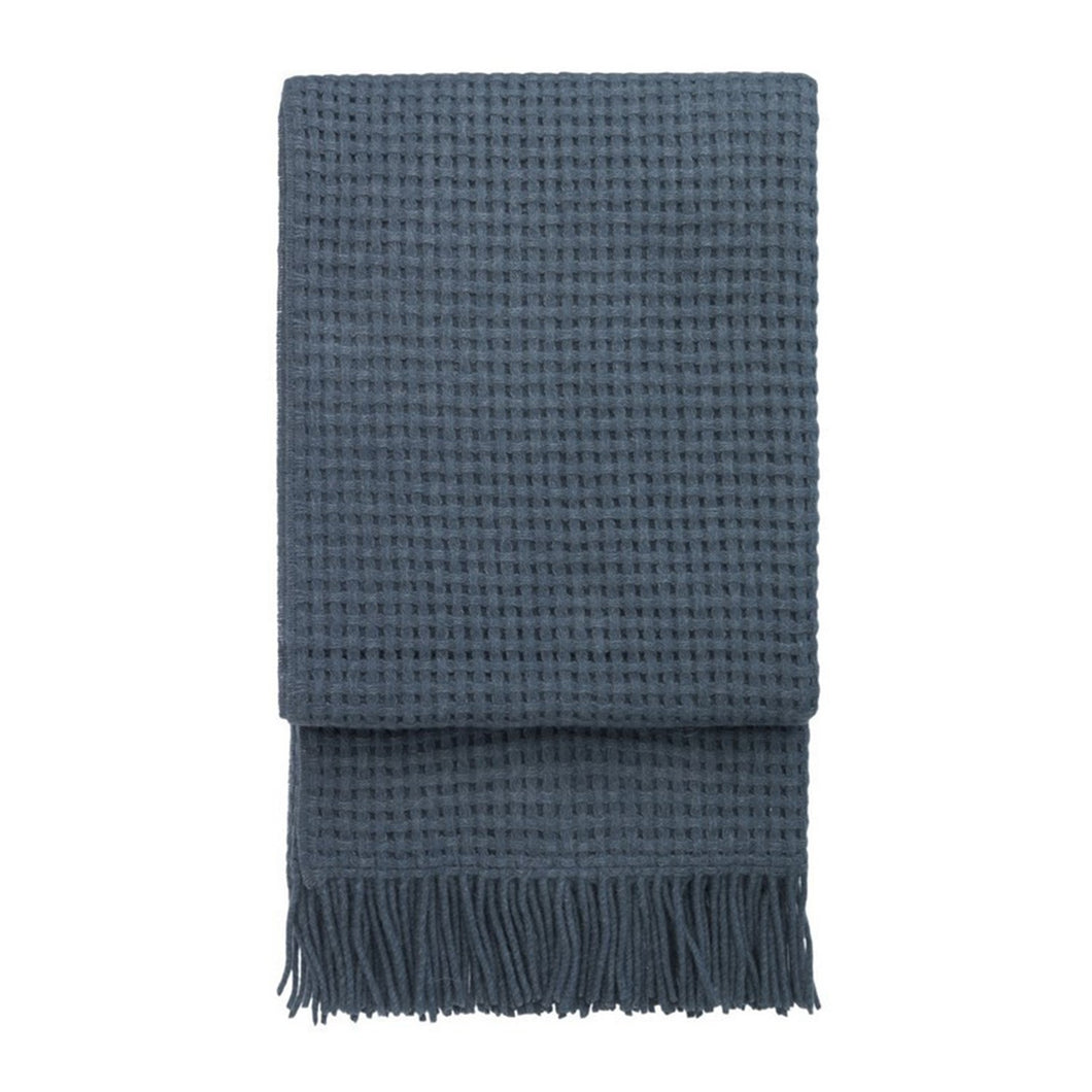 Basket Weave Alpaca Throw