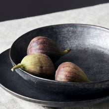 Black Stoneware Dish