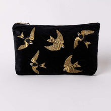 Swallow Embroidered Pouch