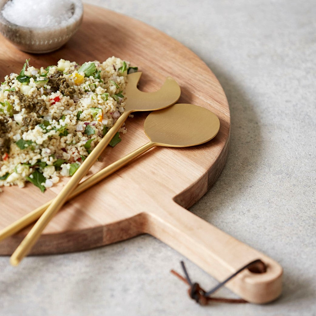 Brass Salad Server