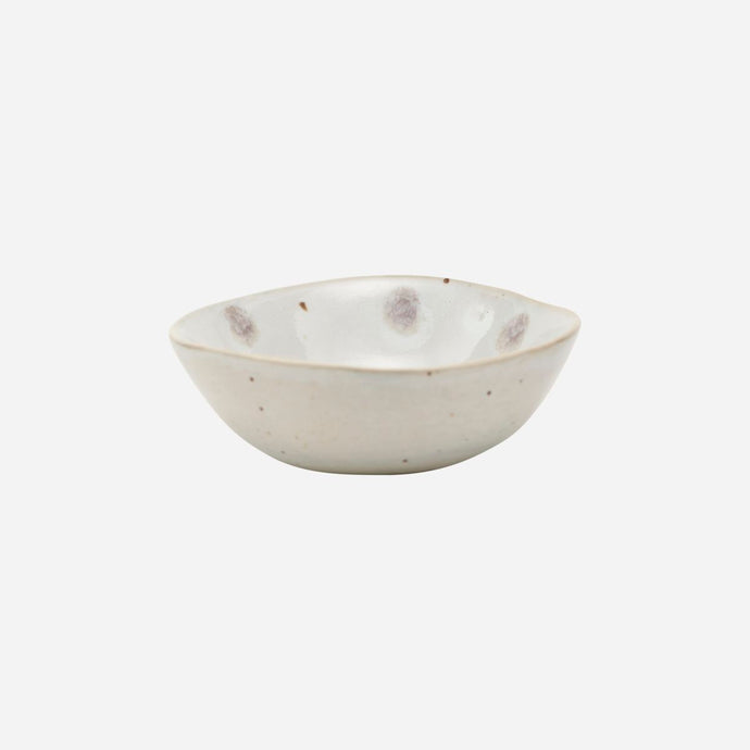 Glazed Dot Bowl