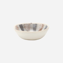 Glazed Stripe Bowl